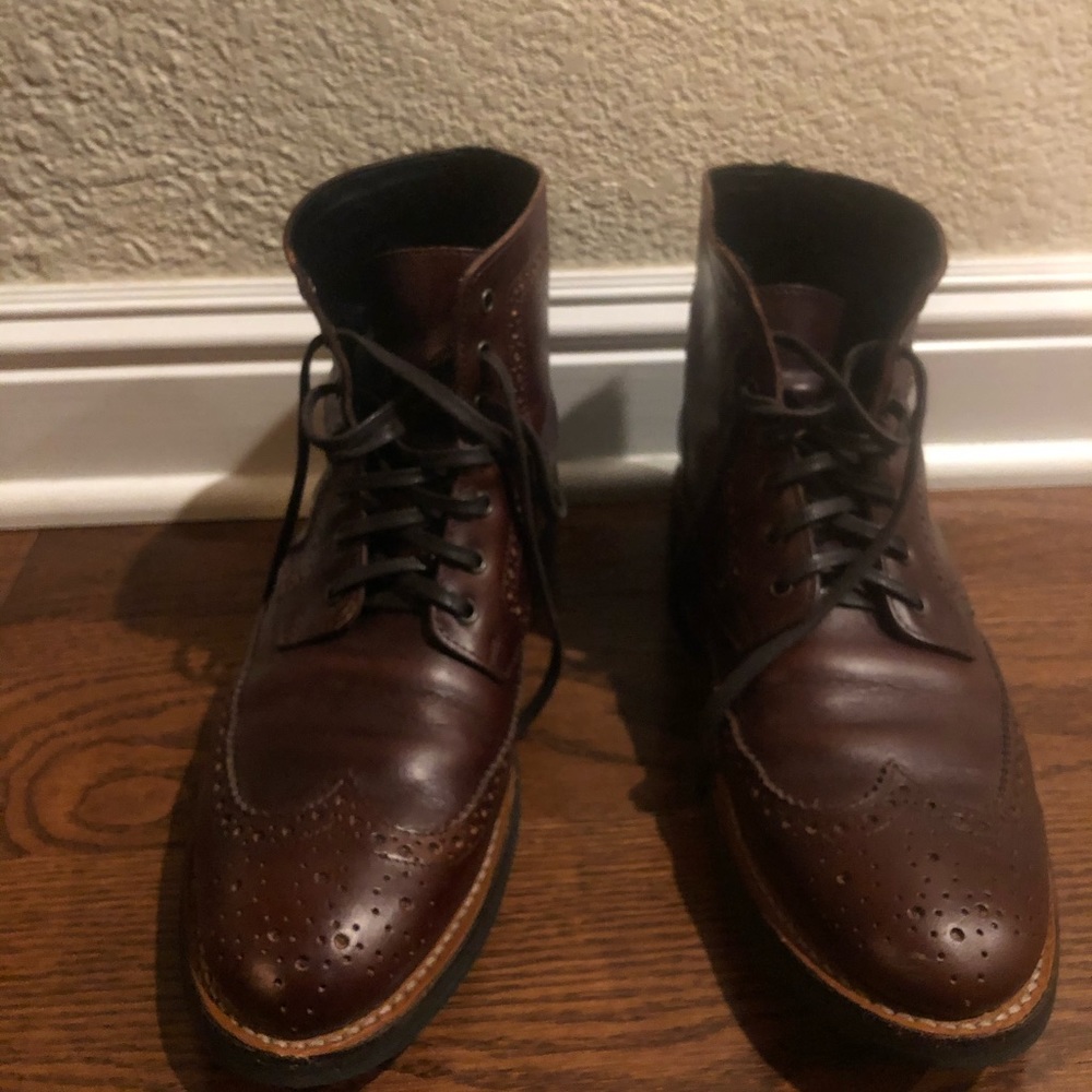 Thursday Boots Size 10.5 Wingtip Boots